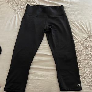 Champion black running or casual leggings
